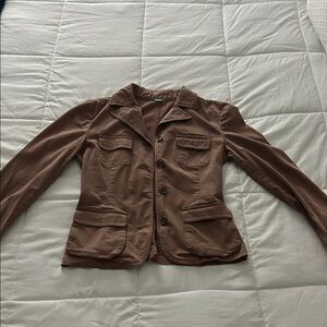 United Colors Of Benetton Brown Blazer